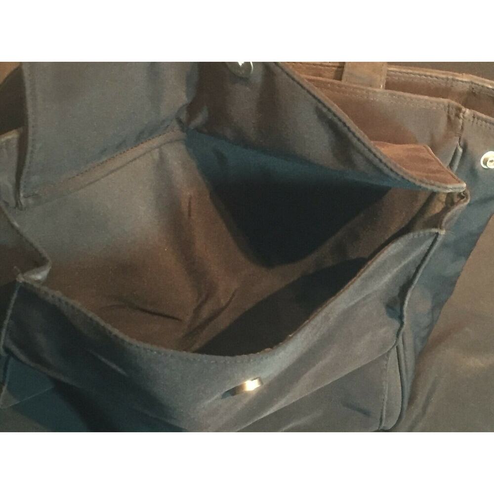 DKNY Donna Karan New York Basic Black Tote Purse Handbag Large Compartment Bag - Picture 12 of 13